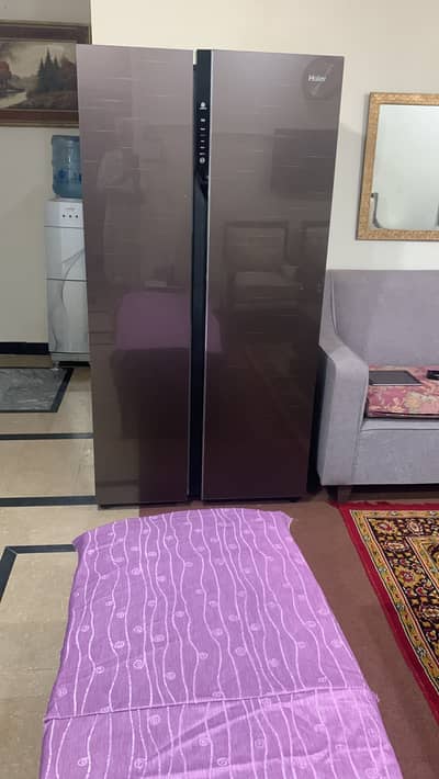Haier Side-by-Side Inverter Fridge (HRF-622ISS) | Only 2 Months Used