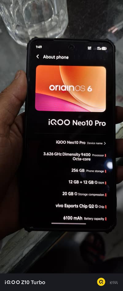 IQOO NEW 10 PRO NON PTA