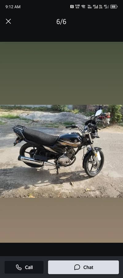 yamaha ybz dx 125 sale