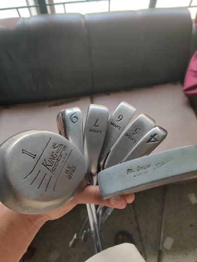 Harrods, McGregor and Tigress Golf sticks in cheap