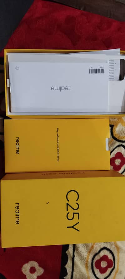 Realme C25Y used with box only
