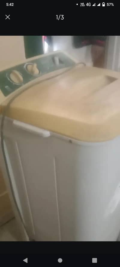 single washing machine working good