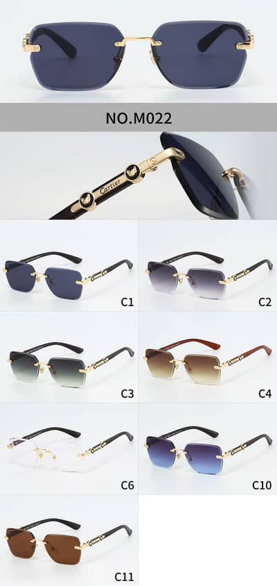 three piece sunglasses