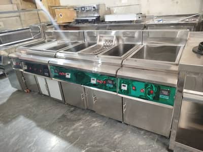Deep Fryer / Burger Shawarma Setup / Chinese Restaurant Setup for sale