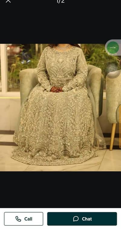 BRIDAL DRESS/ WEDDING DRESS/ WEDDING GOWN/WALIMA/ RECEPTION/MAXI