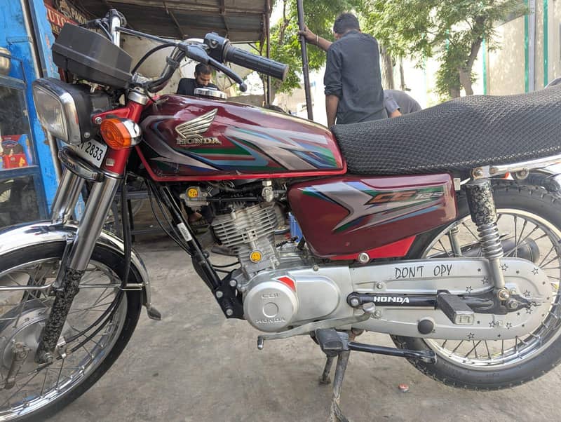 simpl look honda 125 5