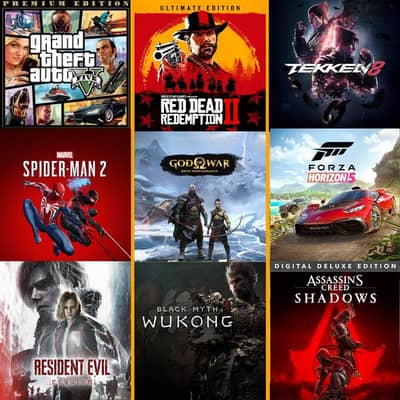 All Games Available For PS4 & PS5