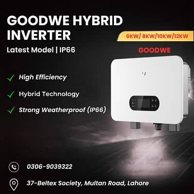 6kw solmade  Hybrid Inverters |goodwe| Growatt | Inverex | Huawei