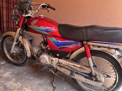 1st Owner Honda CD70  is for sale.