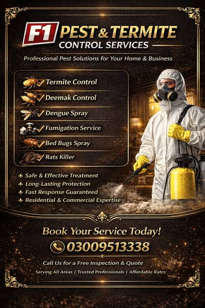 Deemak Control/ Fumigation Services/Termite Control/Pest control