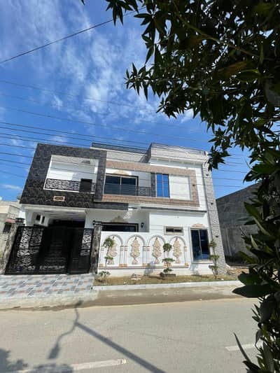 6 Marla Corner Double Storey House For Sale In Al Ahmad Garden Main Bolevard Road