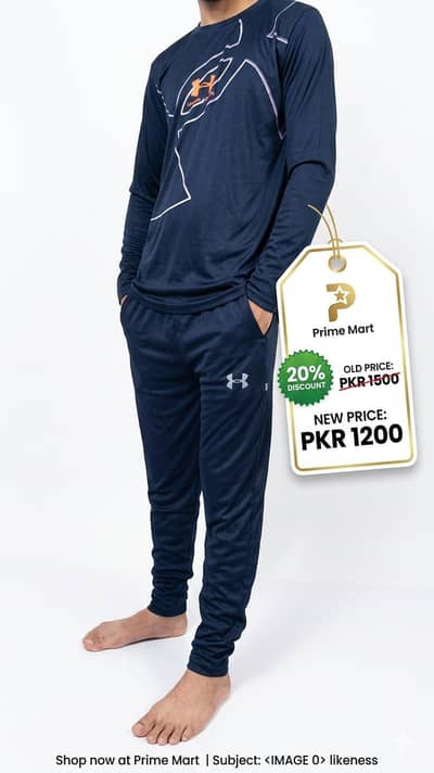 Branded trozers shirts UNDER ARMOUR with in 20% off