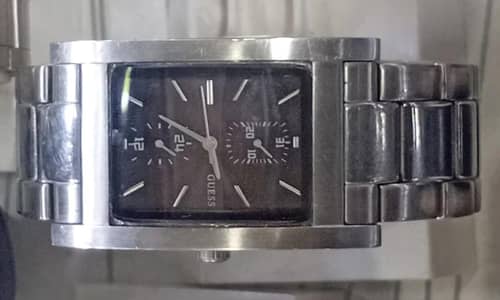 Guess Rectangular watch  original Japanese watch water resistance