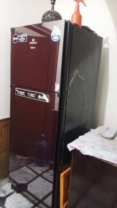 urgent sale refrigerator and front Auto machine