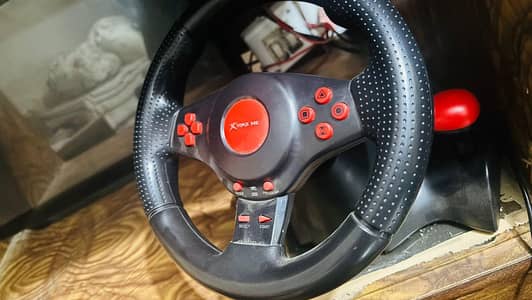XTRIKE ME GP -903 Racing Wheel | Dual Vibration motor | 180 degree