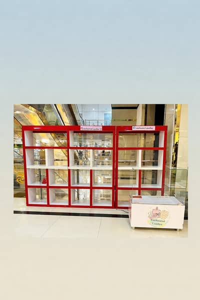 Wooden rack , glass racks