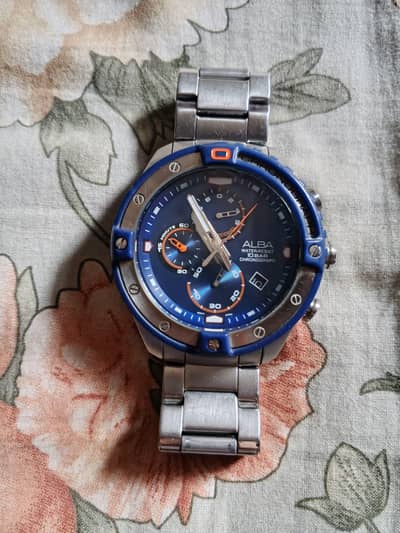 Alba 10 Bar Chronograph Watch