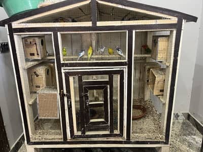 Moveable Parrot Cage for Sale—Rs. 8,000.