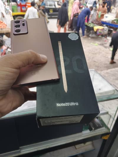 Samsung note20ultra pta official approved 256gb