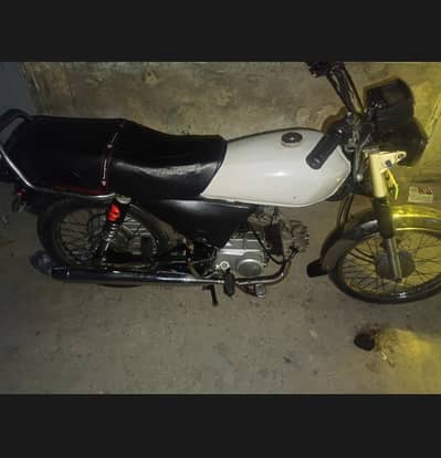Road prince 70 cc Bike argent sell alter bike hai