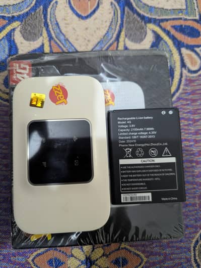 Jazz 4G Device (Unlocked All Networks)