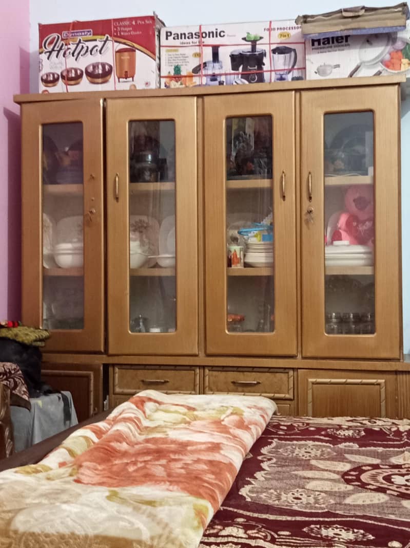 Complete Bed set with sofa set & dressing 3