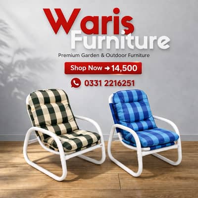 Garden chair | Outdoor Rattan Furniture | UPVC outdoor chair | chairs