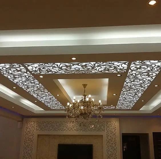 Plastic Paris Ceiling / False Ceiling / pop Ceiling / dumpa Ceiling 6