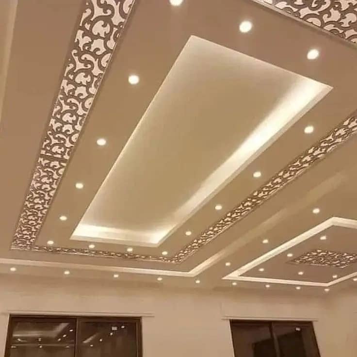 Plastic Paris Ceiling / False Ceiling / pop Ceiling / dumpa Ceiling 10