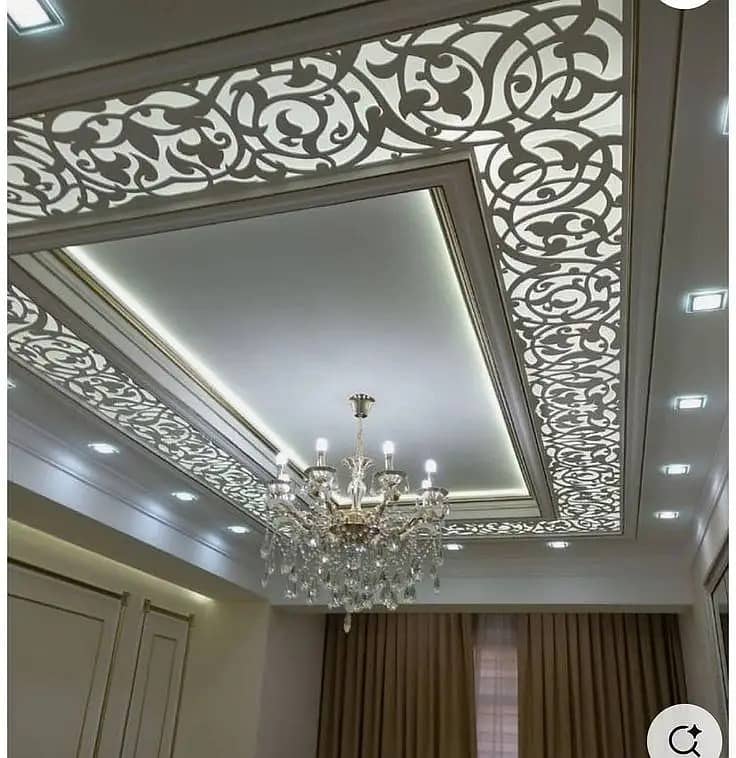 Plastic Paris Ceiling / False Ceiling / pop Ceiling / dumpa Ceiling 15