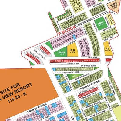 Plot# 17, F1 Commercial Plot 5 Marla . Best Investor Rate Deal