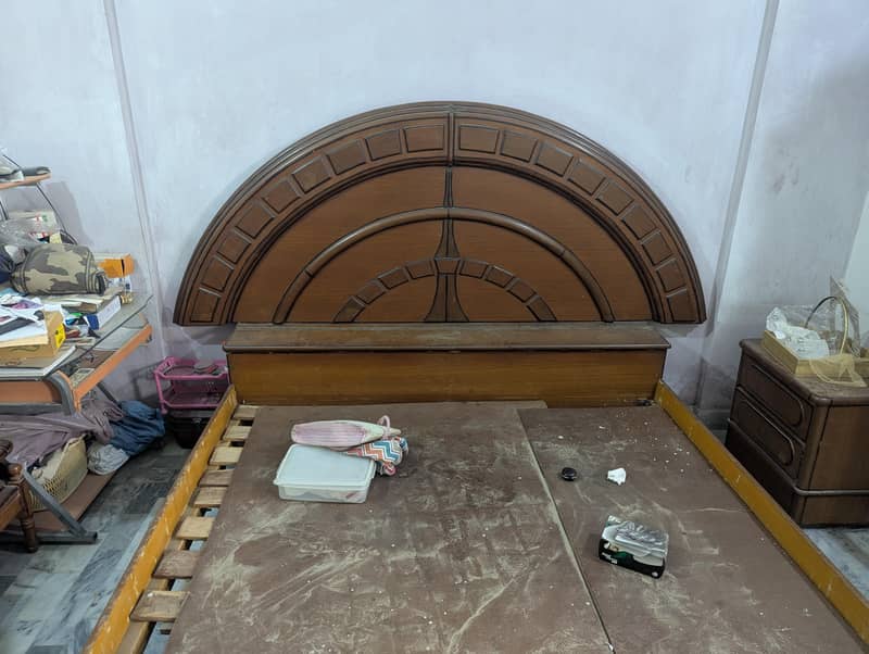 Bed with side tables 1