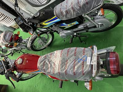 Honda CG 125 zero meter applied for black or red colours