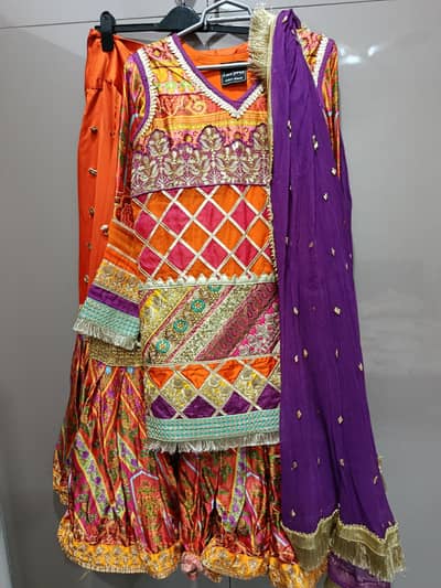 Luxery Mehndi dress for Sale