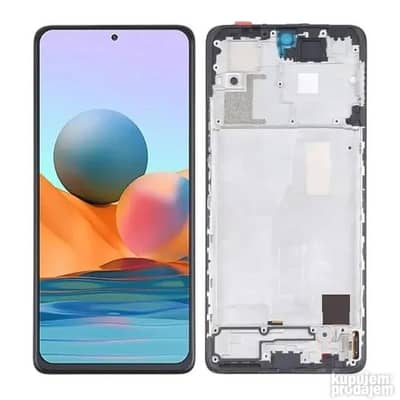 Redmi note 10 lcd pannel for sale in manawan batapurr Lahore
