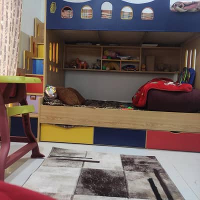 kids Bed Triple Bunk Bed For Kids