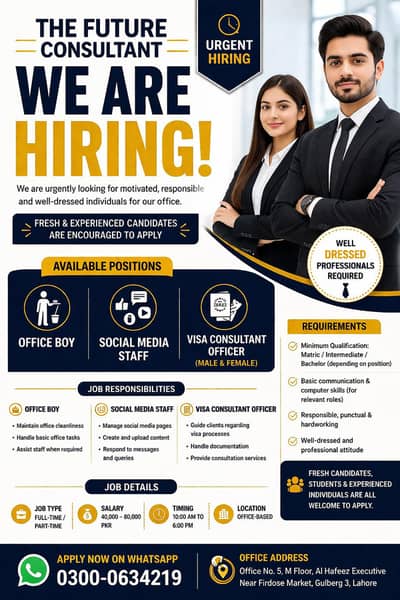 visa consultant officer