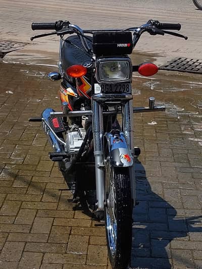 HONDA CG 125 BLACK
