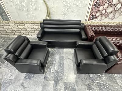 Luxury five seater sofa leather right good quality low price