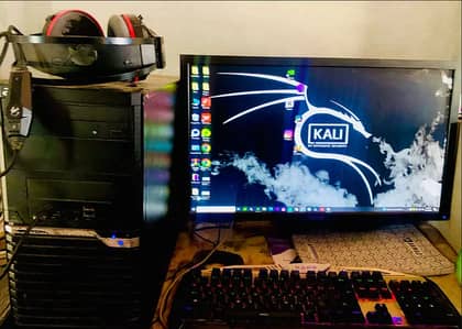 gaming pc core i5 6 gen ddr 4 with 4gb graphic card with 24 inch le