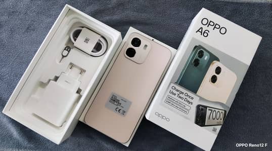 Oppo A6 8/128 instalment pa liya abhi 8/128 Box ma whole han or stemp