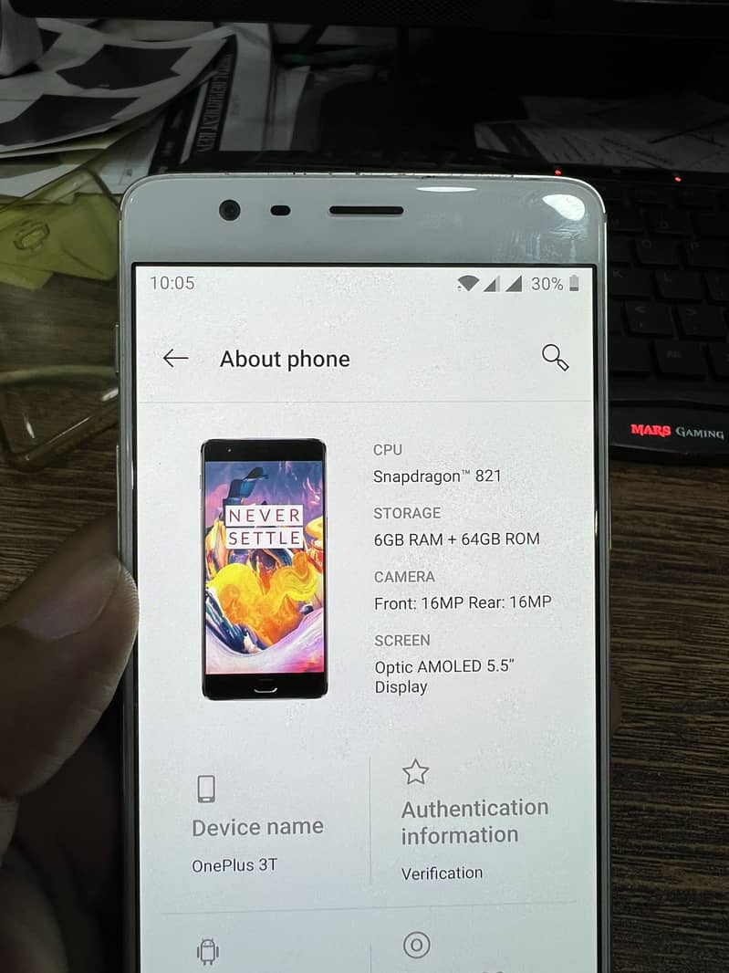 One plus 3t pta approved 0