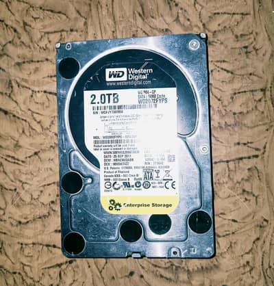 2 TB heard disk