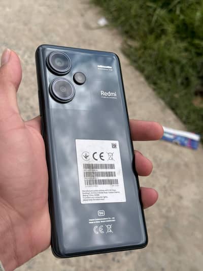 Redmi Note 13Pro+5G PTA official Approved argent sale