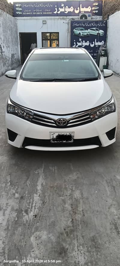 Toyota Corolla grande 1.8 cc location Sargodha City