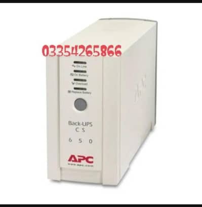 APC UPS OF 650VA FOR COMPUTER BACKUP