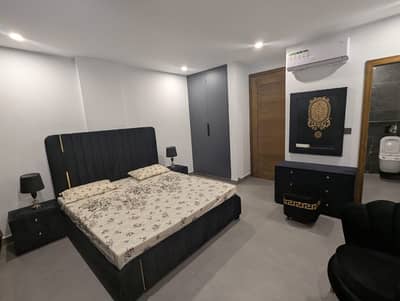 1 bed luxury furnished apartment available for rent sector C bahria town Lahore