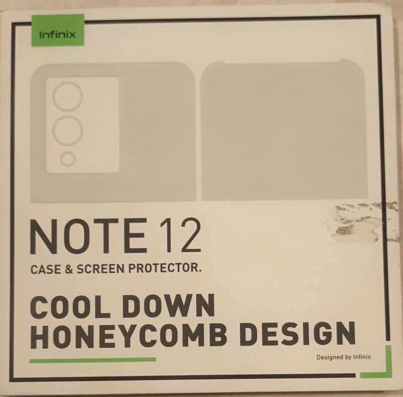 Infinix Note12 Case and Screen Protector 0