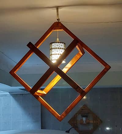 wooden ceiling lamp for sale 7500