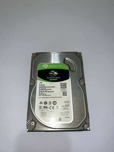 Seagate barracuda 1 tb internal HDD